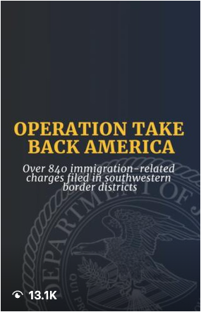 Operation Take Back America thumbnail